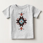 Boho Diamond Emblem ベビーTシャツ (正面)
