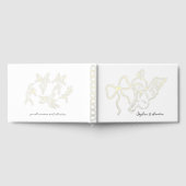 Boho Doodle手書き手書き ゲストブック (全面)