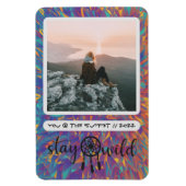 Boho Dreamcatcherステイワイルドフォトマグネット マグネット (縦)