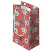 Boho Dreams Modern Holiday Ornaments スモールペーパーバッグ (正面アングル)