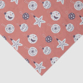 Boho Dreams Modern Holiday Ornaments 薄葉紙 (詳細)