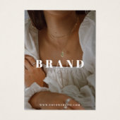 Boho Earring Display Photo Card (裏面)