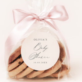 Boho Earthトーン赤ちゃんシャワー ラウンドシール