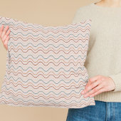 Boho Earth Tones Throw Pillows クッション