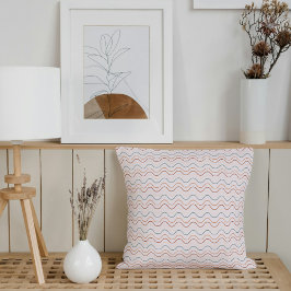 Boho Earth Tones Throw Pillows クッション