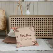 Boho Earth Tones Throw Pillows クッション