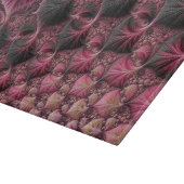 Boho Eclecticピファンキーックブラック抽象芸術フラクタル カッティングボード (角)