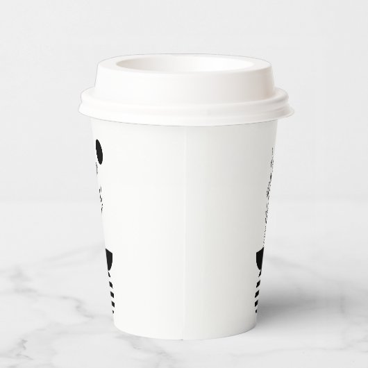 Boho Elegant Flower 紙コップ (右)