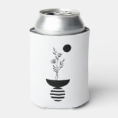 Boho Elegant Flower 缶クーラー (缶正面)