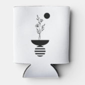 Boho Elegant Flower 缶クーラー (正面)