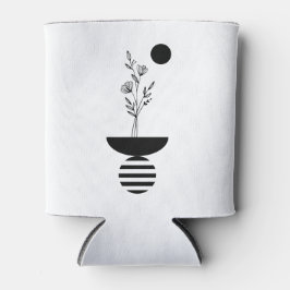 Boho Elegant Flower 缶クーラー