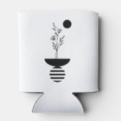 Boho Elegant Flower 缶クーラー (裏面)