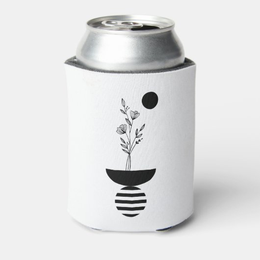 Boho Elegant Flower 缶クーラー (缶裏面)