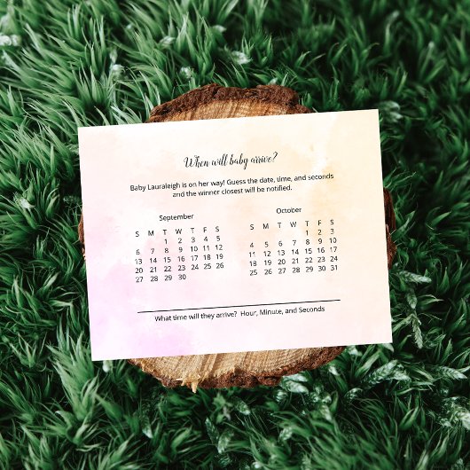 Boho Elephant Baby Shower到着予測