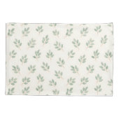 Boho Eucalyptus Botanical Pattern Pillowcase 枕カバー (裏面-左)