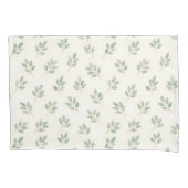 Boho Eucalyptus Botanical Pattern Pillowcase 枕カバー (正面左)