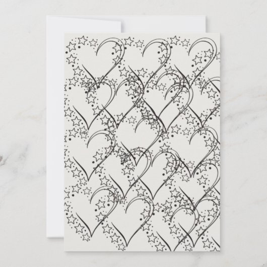 Boho Eucalyptus Greenery Gold  Baby Showers 招待状 (裏面)