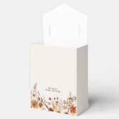 Boho Fall Ghost Floral Oh Boy Baby Shower  フェイバーボックス (オープン)