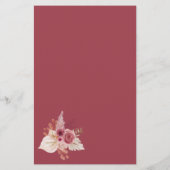 Boho Fall Pumpkin What Did The Groom Say Game (裏面)