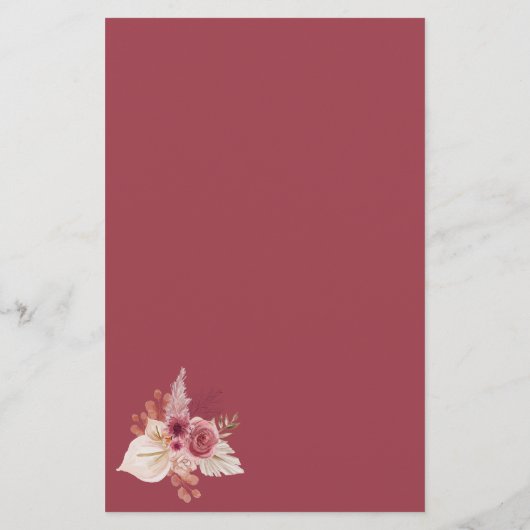 Boho Fall Pumpkin Who Knows The Bride Best Game (裏面)