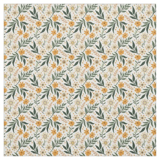 Boho Fancifulの花 ファブリック (見本)