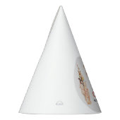 Boho Farm Animal 1st Birthday |Cute Rustic Barnyad パーティーハット (左)