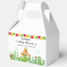 Boho Fiesta素朴 Cactus Taco 'Boho Fiesta Cactus '赤ちゃ フェイバーボックス