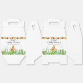 Boho Fiesta素朴 Cactus Taco 'Boho Fiesta Cactus '赤ちゃ フェイバーボックス (見開き)