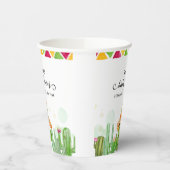 Boho Fiesta素朴 Cactus Taco 'Boho Fiesta Cactus '赤ちゃ 紙コップ (左)