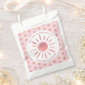 Boho First Trip日のまわりに1歳の誕生日 フェイバーバッグ (クリップ留めされた状態)