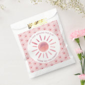 Boho First Trip日のまわりに1歳の誕生日 フェイバーバッグ (封をした状態)