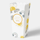 Boho First Trip日のまわりに1歳の誕生日 フェイバーボックス (正面)