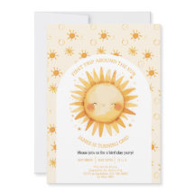 Boho First Trip日のまわりに1歳の誕生日