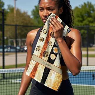 Boho Flair Personalized | Dink Well ハンドタオル