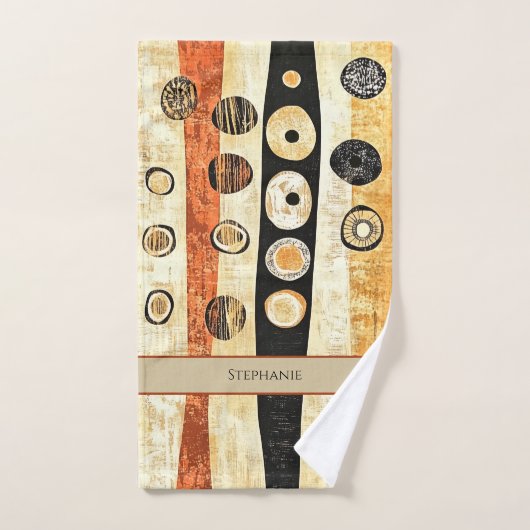 Boho Flair Personalized | Dink Well ハンドタオル (ハンドタオル)