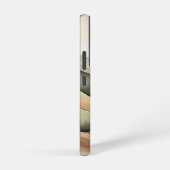 Boho Flat Landscape Samsung Case Earthy Tones Samsung Galaxyケース (右側面)