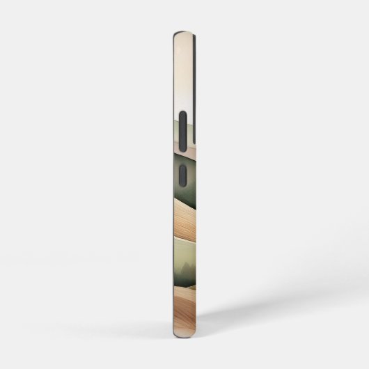 Boho Flat Landscape Samsung Case Earthy Tones Samsung Galaxyケース (右側面)