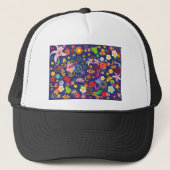 Boho floral キャップ (正面)