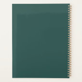 Boho Floral  プランナー手帳 (裏面)