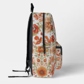 Boho Floral Backpac プリントバックパック (左)