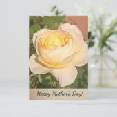 Boho Floral Ephemera photo サンキューカード (スタンド正面)