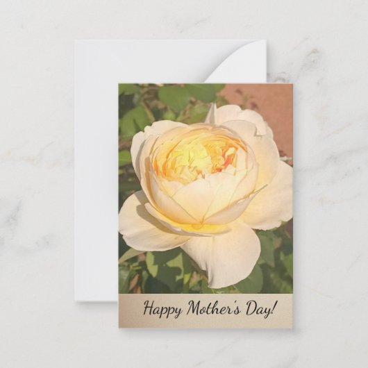 Boho Floral Ephemera photo ノートカード (正面)