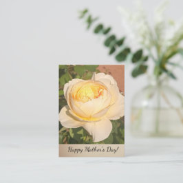 Boho Floral Ephemera photo ノートカード