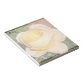 Boho Floral Ephemera photo ノートパッド (アングル)