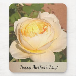 Boho Floral Ephemera photo マウスパッド