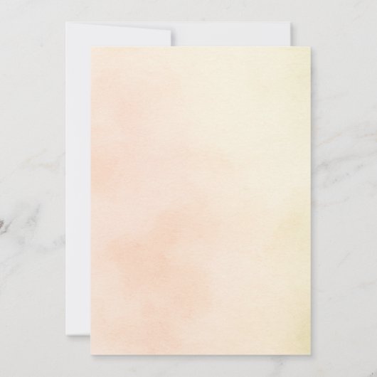 Boho Floral Mehndi, Haldi, Sangeet, Rohka Ceremony 招待状 (裏面)