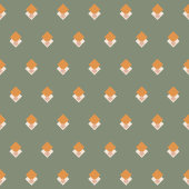 Boho Floral Towel Retro Sage Cozy Vibes バスタオルセット