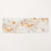 Boho Floral Watercolor  ヨガマット (正面(横))