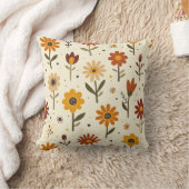 Boho Florals クッション (ブランケット)