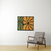 Boho Flower タペストリー (インサイチュ(横))